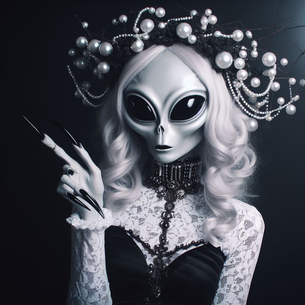 Art numérique Alien